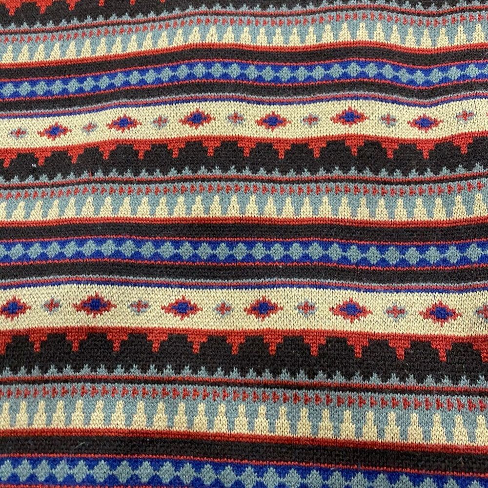 John Eshaya Womens Olive Field Southwest Aztec Art Cargo Jacket M/L - Picture 9 of 13